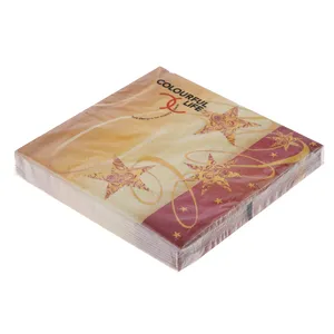 دستمال سفره کالرفول لایف مدل LC0204 بسته 20 عددی