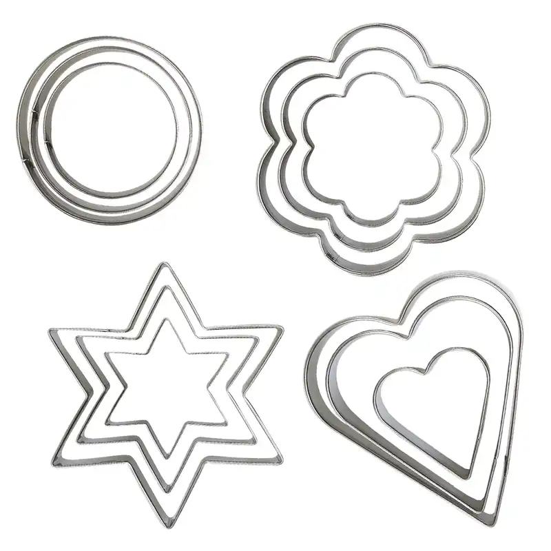 قالب شیرینی پزی کد 29-5 مجموعه 12 عددی