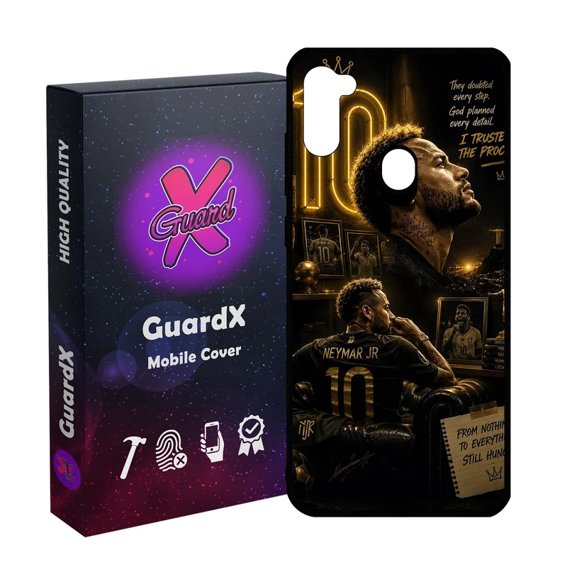 کاور گارد ایکس طرح Neymar مدل 11088 مناسب برای گوشی موبایل سامسونگ Galaxy A11/M11