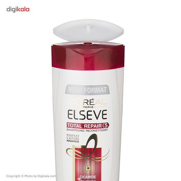 شامپو ترمیم کننده لورآل مدل Elseve Total Repair 5 حجم 400 میلی لیتر