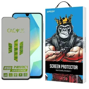 Epicoy Cactus-ESD-Privacy Screen Protector For Samsung Galaxy A16 5G/ A16 4G
