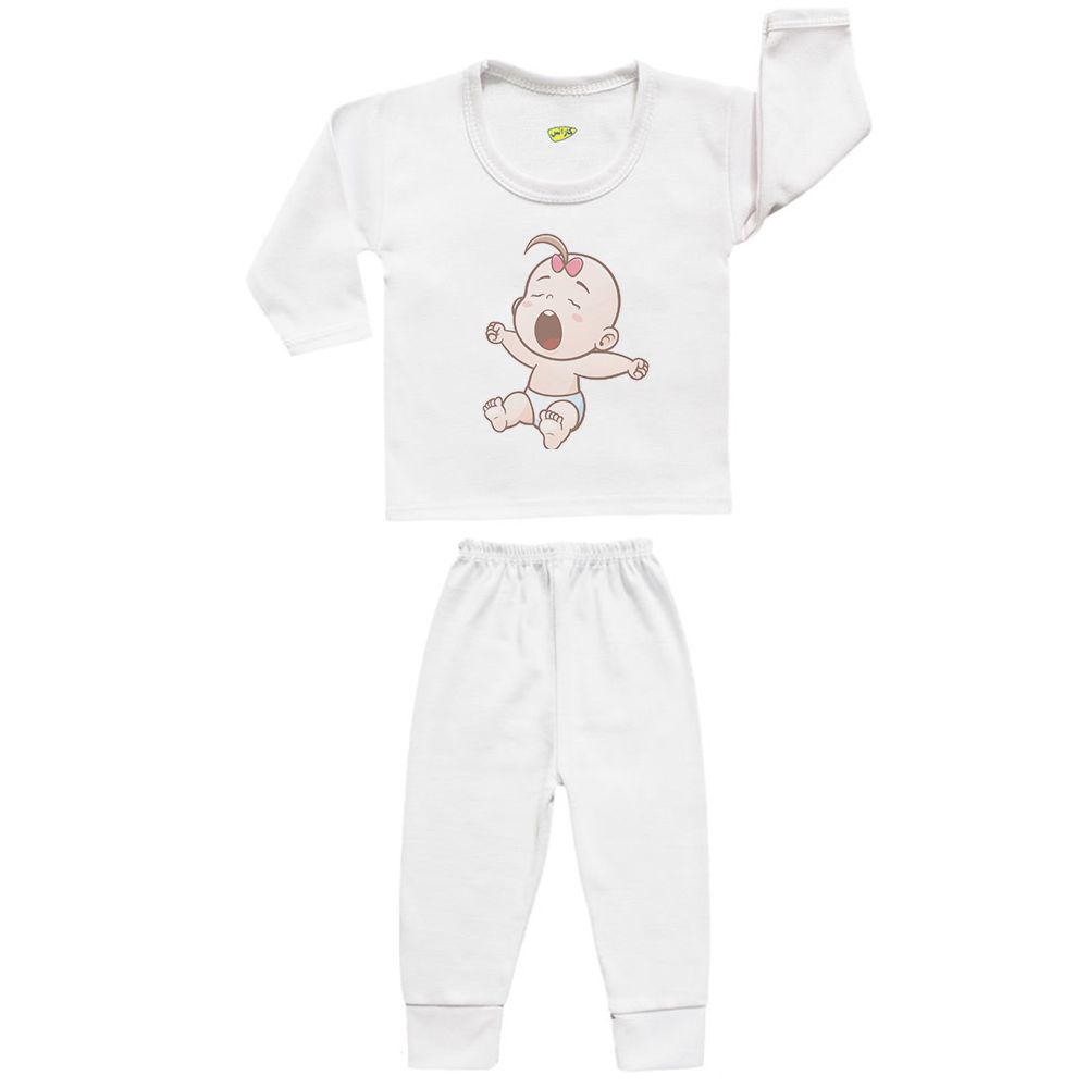 ست تی شرت و شلوار نوزادی کارانس مدل SBS-3088