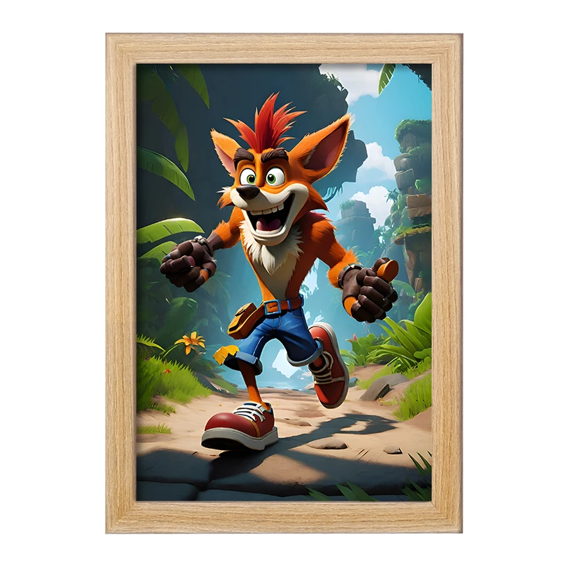تابلو خندالو مدل کراش باندیکوت (Crash Bandicoot) کد F11711
