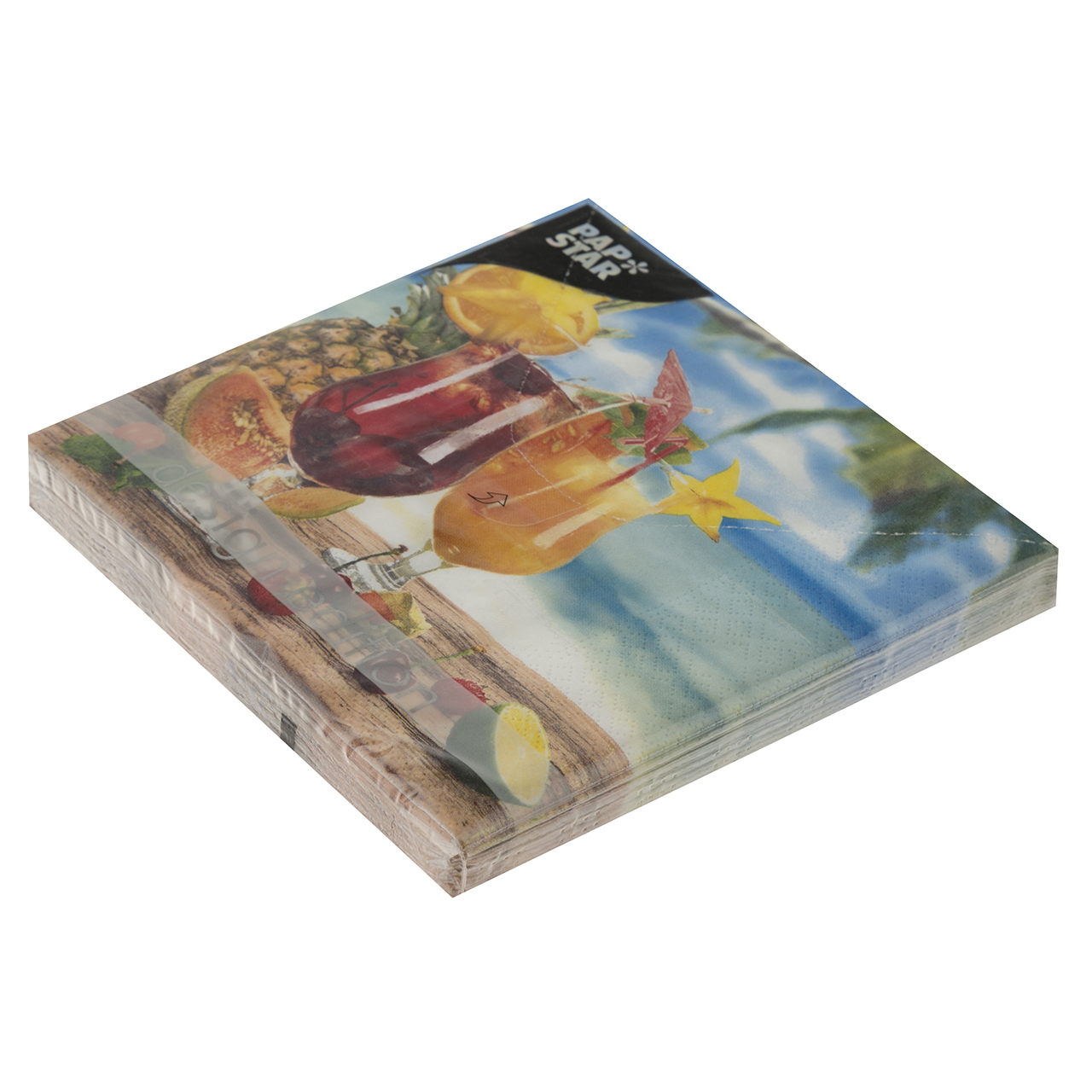 دستمال سفره پاپ استار کد 81576 بسته 20 عددی