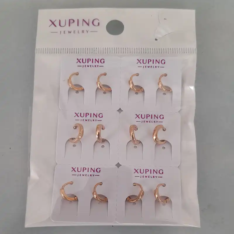 گوشواره زنانه ژوپینگ مدل زرین