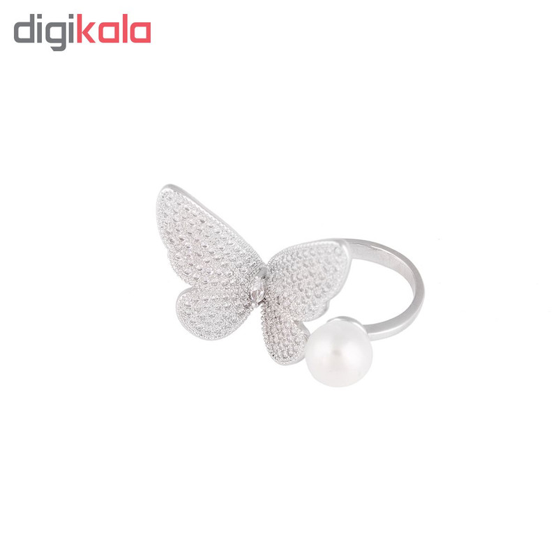 انگشتر زنانه طرح پروانه کد R1062