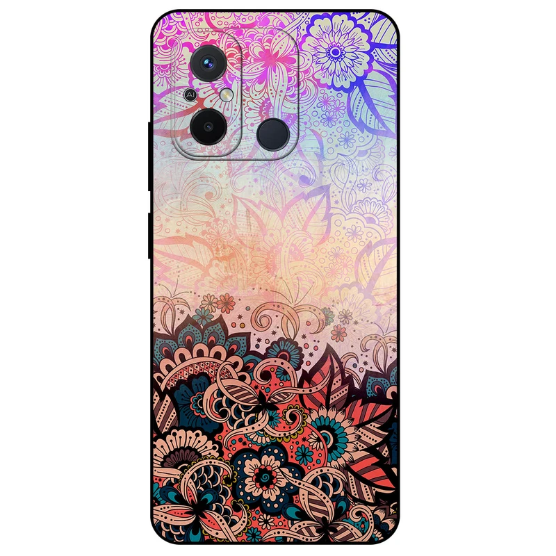 کاور مگافون طرح بته جقه  مدل 7727 مناسب برای گوشی موبایل شیائومی Redmi 12C