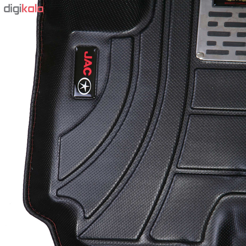 کفپوش سه بعدی خودرو مدل اکو مناسب برای جک s5 به همراه کفپوش صندوق