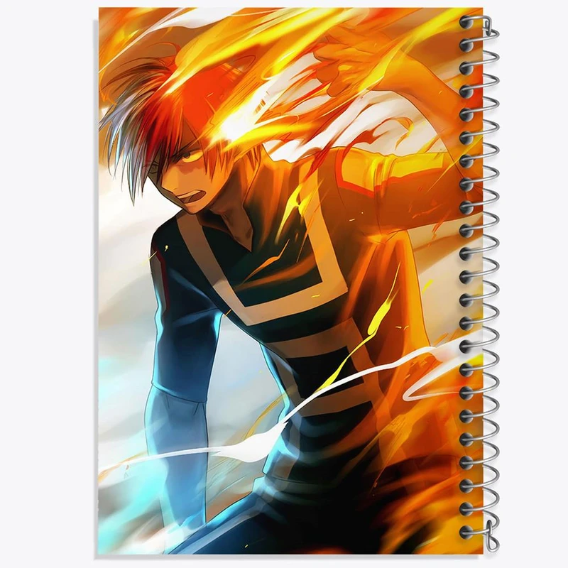 دفتر نت موسیقی 50 برگ خندالو مدل شوتو تودروکی انیمه آکادمی قهرمان من کد 11580