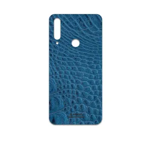 MAHOOT Blue-Crocodile-Leather Cover Sticker for Honor 9X