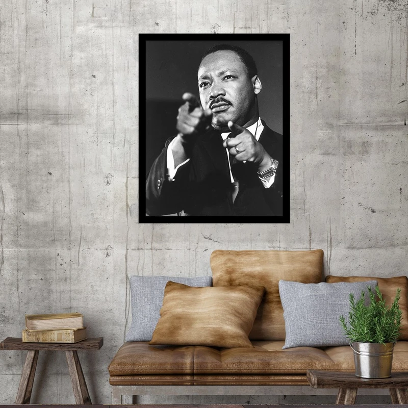 تابلو بکلیت طرح مشاهیر مارتین لوتر کینگ جونیور مدل B-S4608