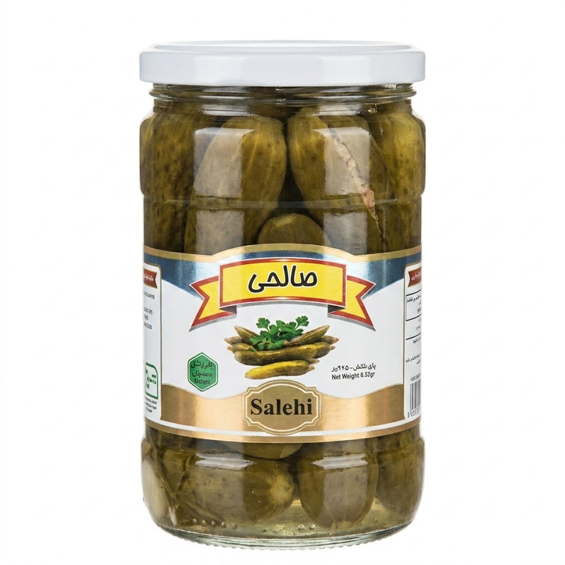 خیارشور سرکه‌ای صالحی - 650 گرم