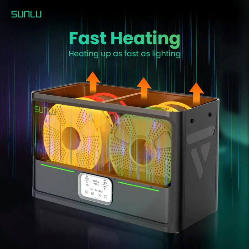 دستگاه خشک‌کن فیلامنت پرینتر سه بعدی سان‌لو مدل  S4