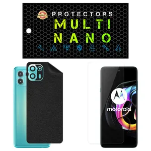 Multi Nano X-SFL Screen Protector For Motorola Edge 20 Fusion with back skin