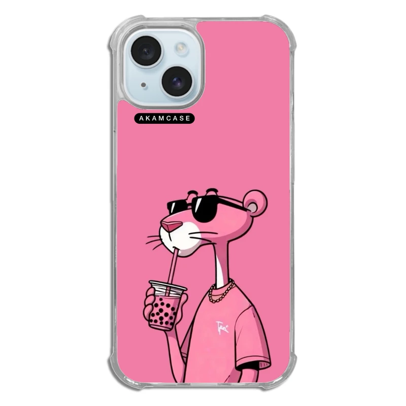 کاور آکام مدل AMC-WTA15-PINK PANTHER12 مناسب برای گوشی موبایل اپل iPhone 15