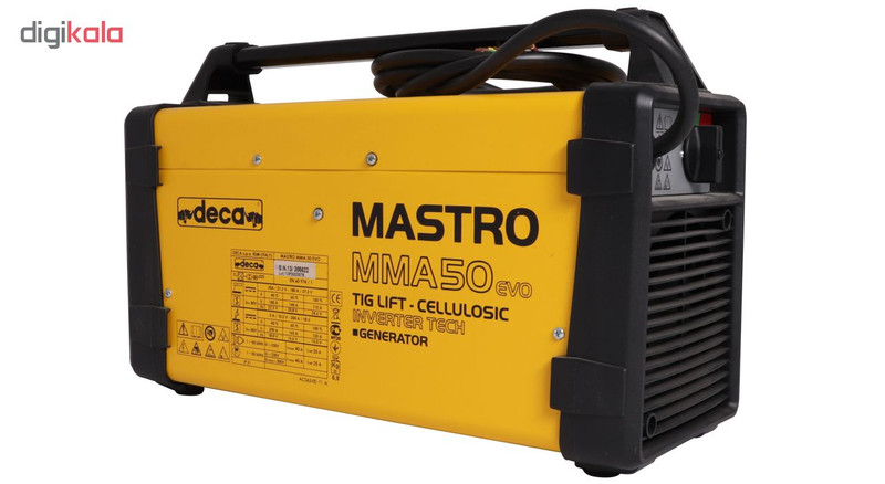 اینورتر جوشکاری 200 آمپر دکا مدل Mastro 50EVO