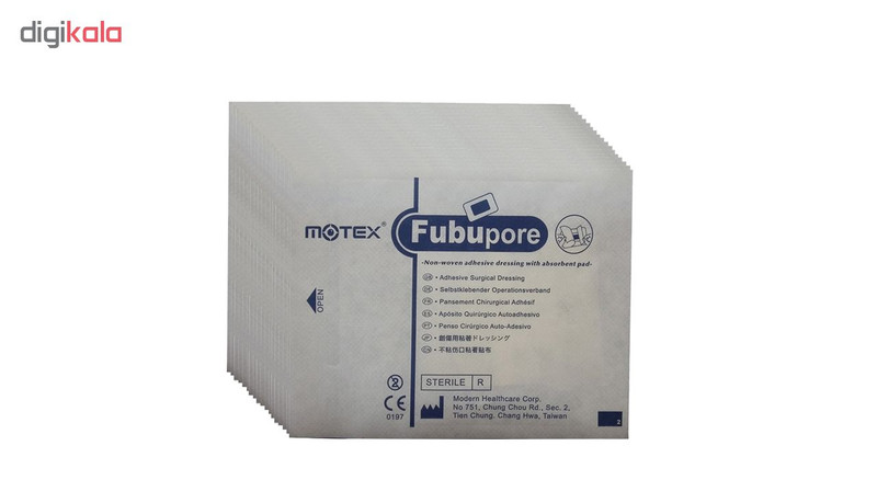پد پانسمان موتکس مدلNon-Woven8×10 کد01 بسته 50 عددی