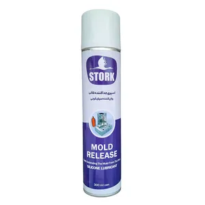 اسپری سیلیکون قالب استورک مدل mold-release حجم 300 میلی لیتر