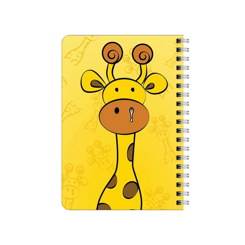 دفترچه یادداشت بامبیلیپ مدل چوبی طرح زرافه سرماخورده کد 3288600