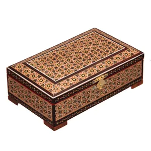 جعبه جواهرات خاتم کاری کد 1-70012