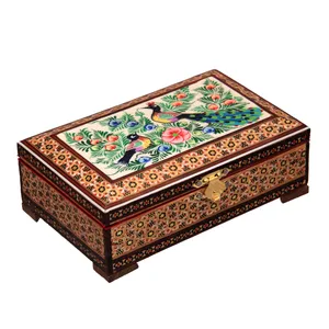 جعبه جواهرات خاتم کاری کد 2-70012