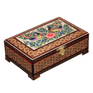 جعبه جواهرات خاتم کاری کد 3-70012