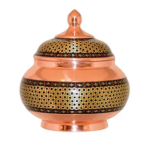 قندان خاتم کاری کد 023