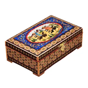 جعبه جواهرات خاتم کاری کد 5-70012