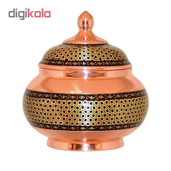 قندان خاتم کاری کد 023
