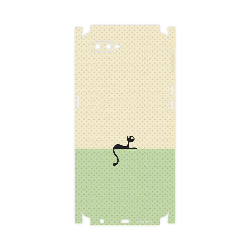 برچسب پوششی ماهوت مدل Minimal Internet Cat Icon-FullSkin مناسب برای گوشی موبایل اپو K1