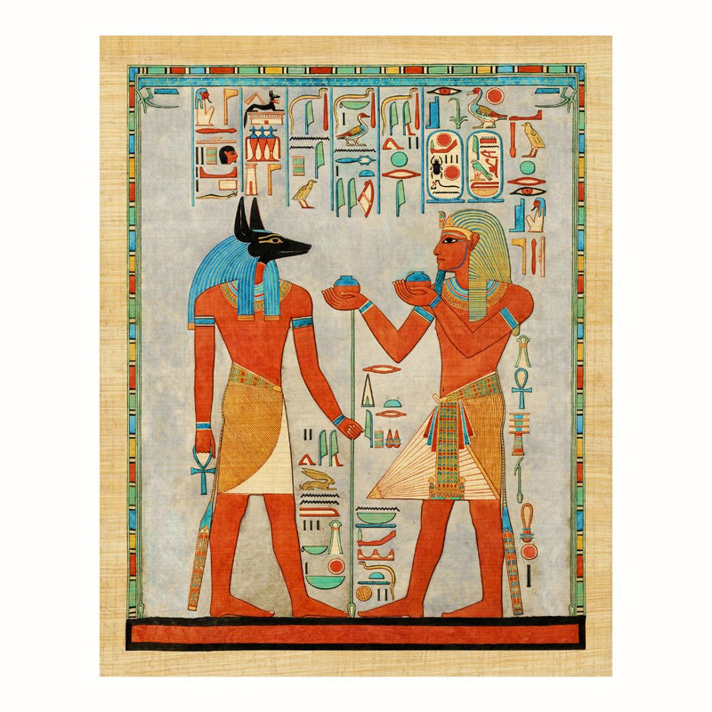 پوستر مدل  پادشاه با آنوبیس  
