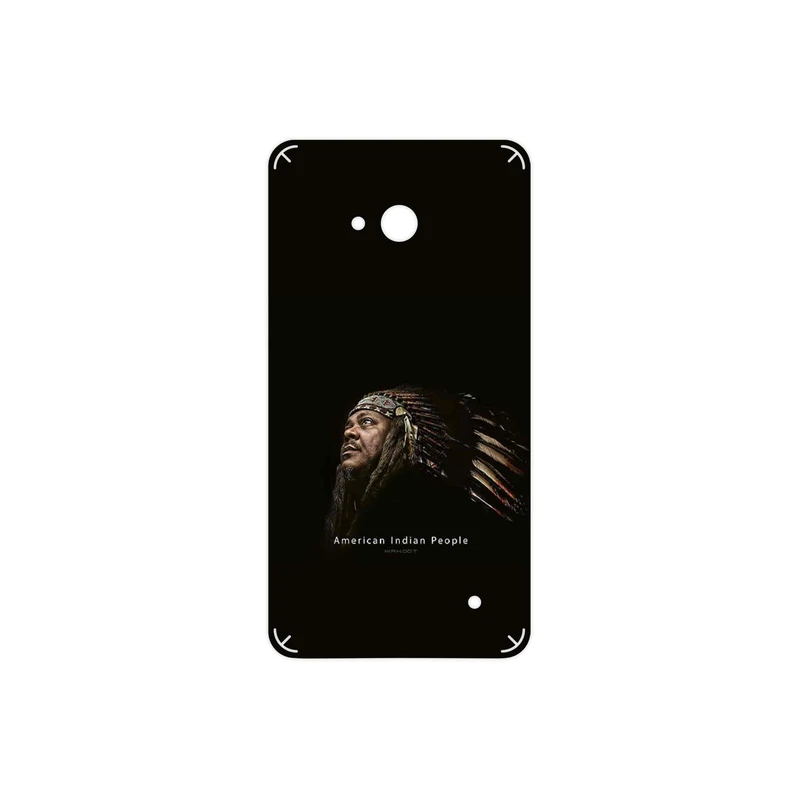 برچسب پوششی ماهوت مدل Portrait of an Indian Man مناسب برای گوشی موبایل مایکروسافت Lumia 640
