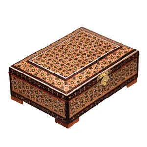 جعبه جواهرات خاتم کاری کد 1-70061
