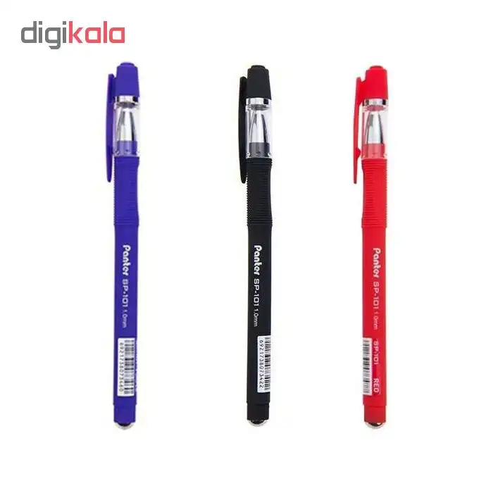 خودکار و روان نویس پانتر مدل Sp 101 بسته 4 عددی