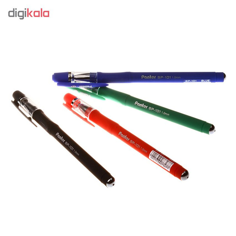 خودکار و روان نویس پانتر مدل Sp 101 بسته 4 عددی