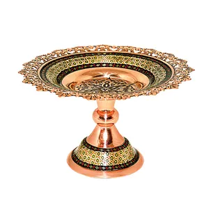 شیرینی خوری خاتم کاری طرح شبکه ای کد 150