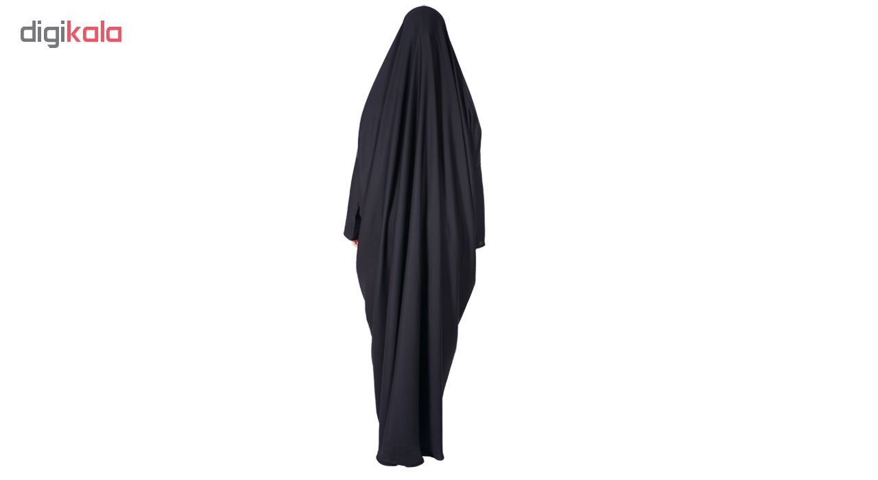 چادر اماراتی کرپ کن کن ژرژت شهر حجاب مدل 8017