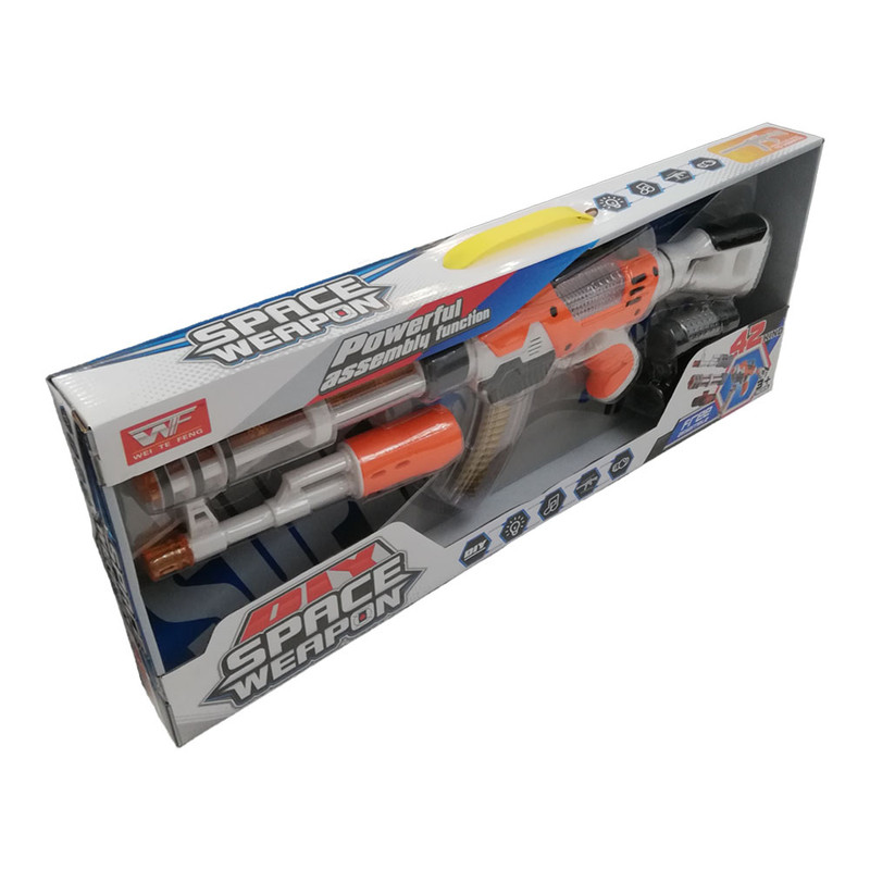 تفنگ بازی مدل DIY SPACE WEAPON 8180