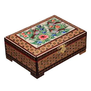 جعبه جواهرات خاتم کاری کد 3-70061