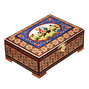 جعبه جواهرات خاتم کاری کد 4-70061
