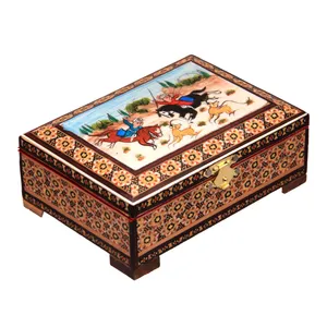 جعبه جواهرات خاتم کاری کد 6-70061