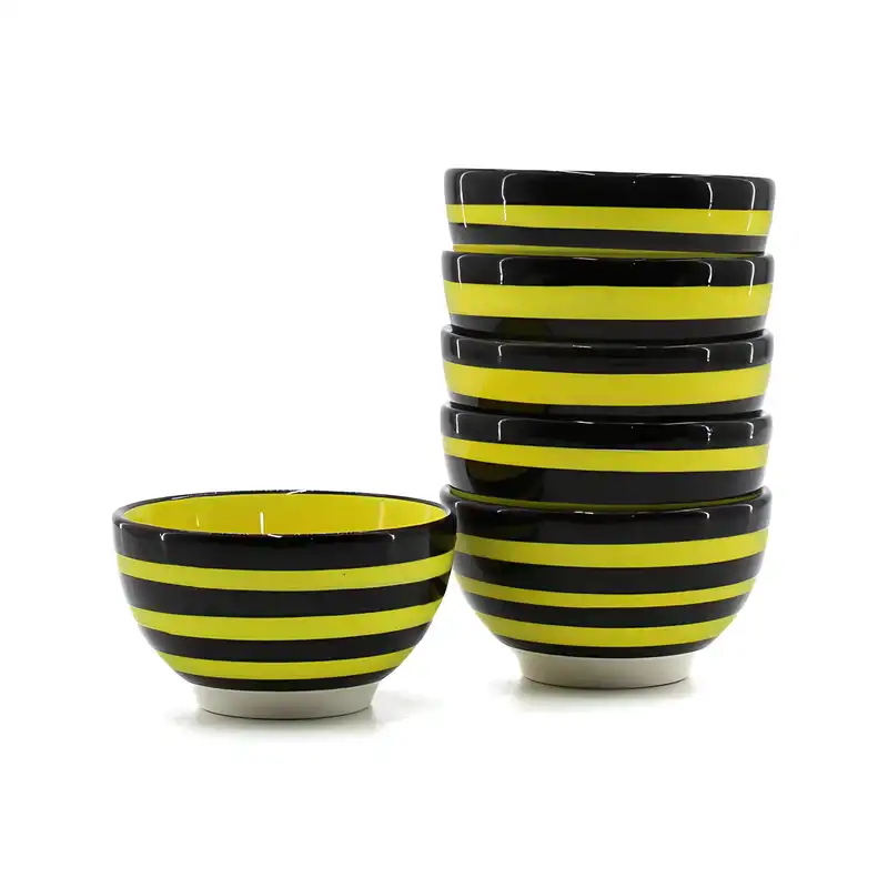 کاسه سرامیکی مدل ترشی خوری بسته 6 عددی