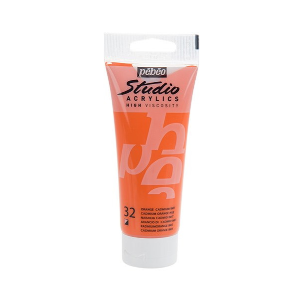 رنگ اکریلیک پ ب او مدل Studio کد رنگ 32 حجم 100 میلی لیتر