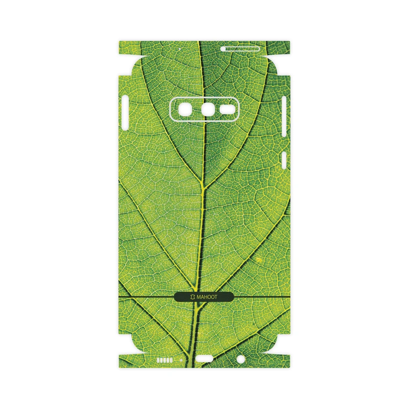 برچسب پوششی ماهوت مدل Leaf-Texture-FullSkin مناسب برای گوشی موبایل سامسونگ Galaxy S10e