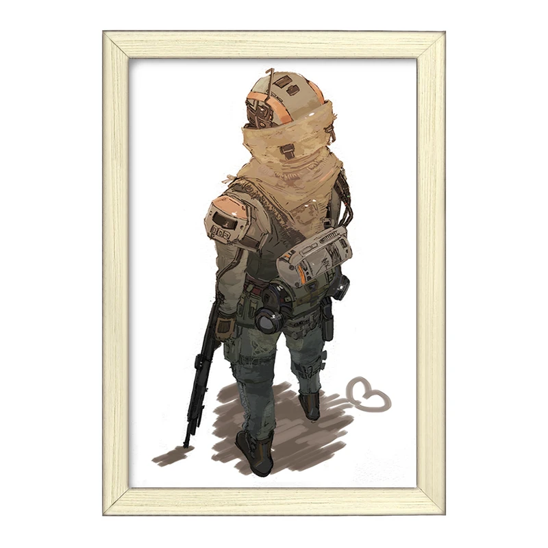 تابلو خندالو طرح بازی تایتان فال (Titanfall) کد 32629