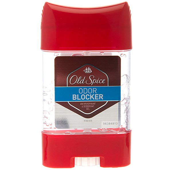 ژل شفاف ضد تعریق مردانه الد اسپایس مدل Odor Blocker حجم 70 میلی لیتر