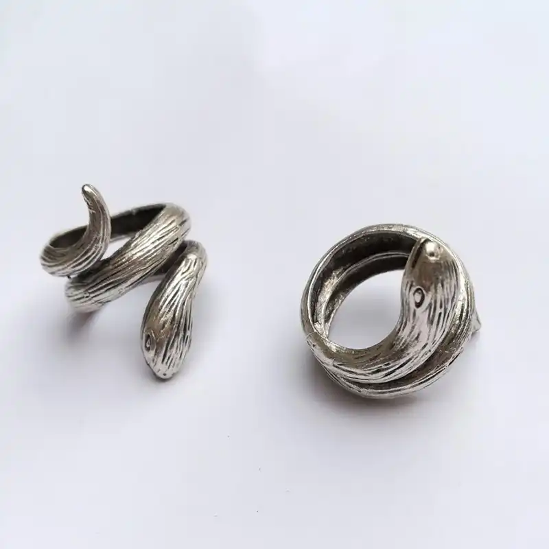 انگشتر مدل سمندر کد a163