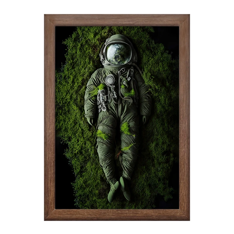 تابلو خندالو طرح فضانورد کد F3938