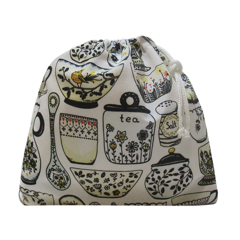 کیسه سبزی هوم اند لایف مدل مارتینز طرح ظروف کد M-350001