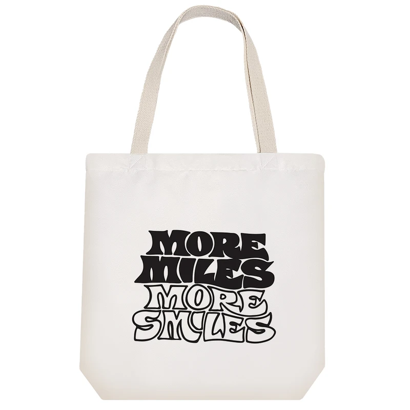 ساک خرید خندالو مدل مایل بیشتر لبخند بیشتر کد 9243